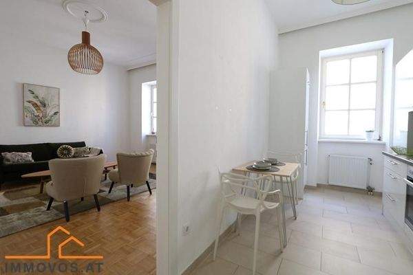 von der K&#252;che direkt in den Wohnbereich