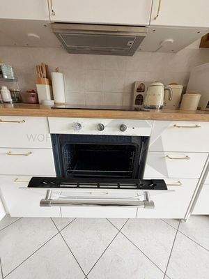 Induktionsherd und Backofen