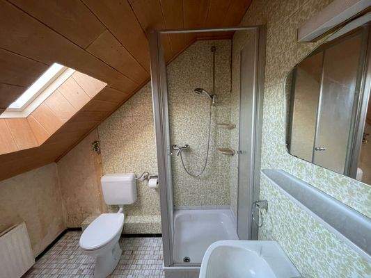 Badezimmer Dachgeschoss