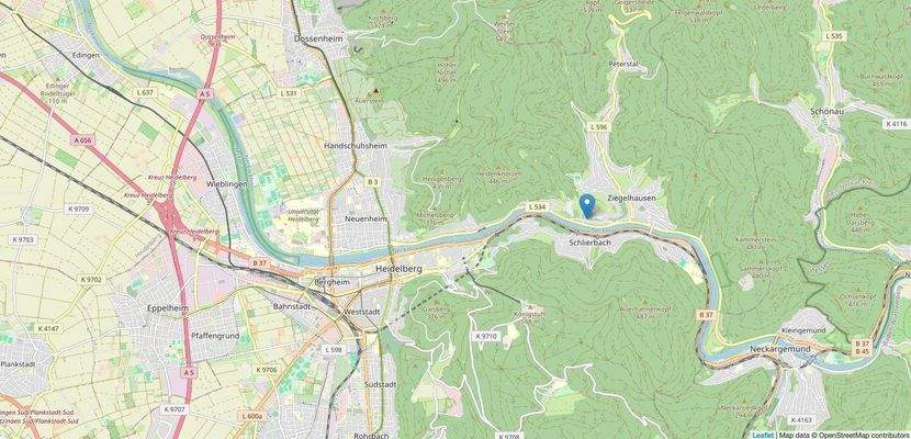 Umgebungskarte des Verkaufsobjektes