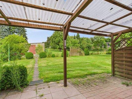 Blick von der Terrasse