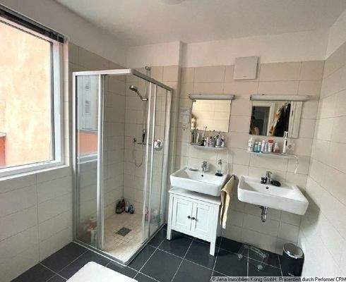 Badezimmer Vergleichswohnung im Haus