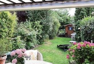 Blick in den schönen Garten