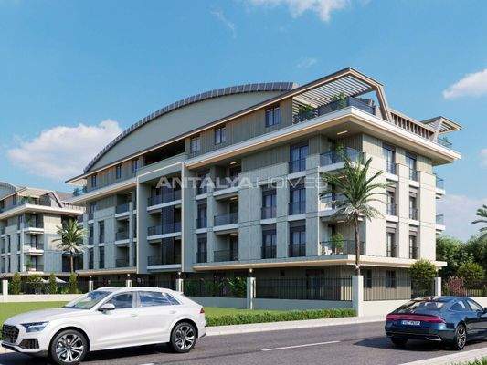 Stylish Apartments in a Complex Near the Sea in Konyaalti