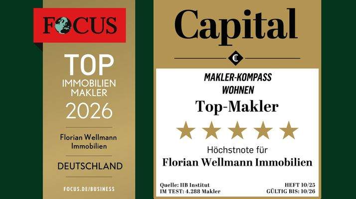 Top Makler 2026 - Auszeichnungen von Focus und Capital