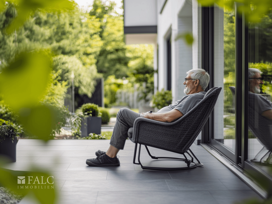 Sommerabend auf der Terrasse