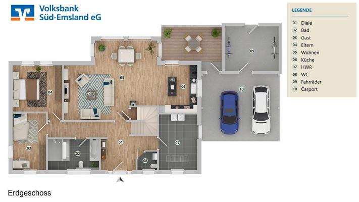 Grundriss Erdgeschoss