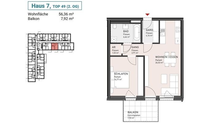 Haus 7 Top 49 (2. OG)
