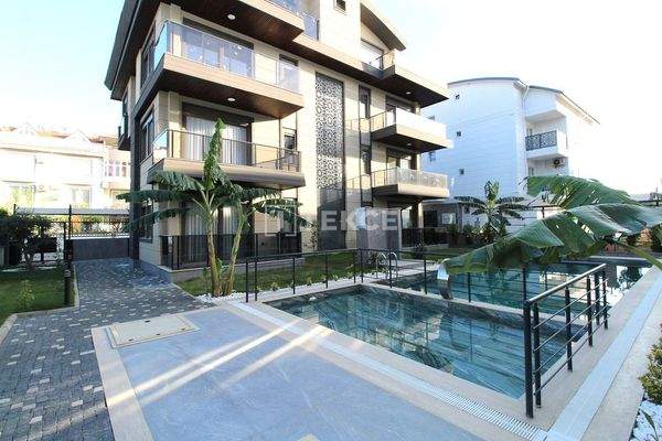 Properties in a Residential Complex with Pool in Antalya Belek
