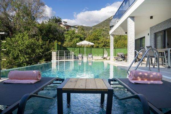 Detached Villa with Uninterrupted Sea View in Fethiye Faralya