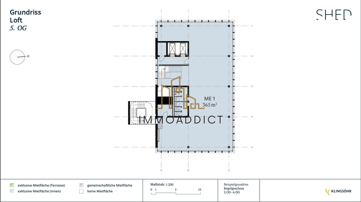 Grundriss 5.OG