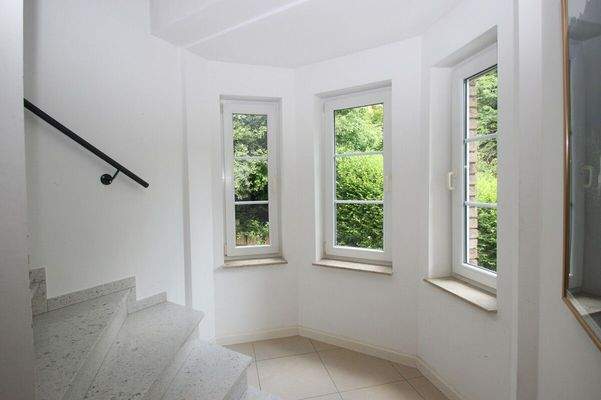 ...mit gemütlicher Leseecke