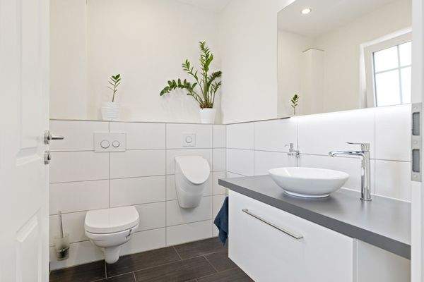 Gäste-WC im Erdgeschoss