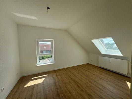 Beispiel: modernisierte Wohnung im DG