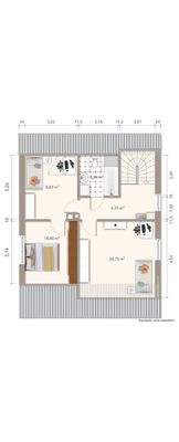 Grundriss Obergeschoss