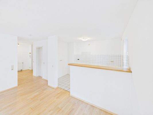 offene Küche mit Theke