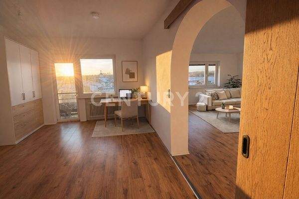 Arbeitszimmer (Virtuell möbliert)