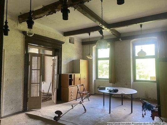 Ansicht einer Räumlichkeit im Erdgeschoss