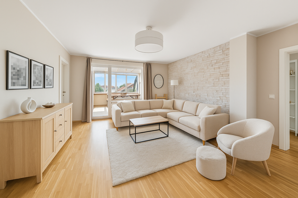 Wohnzimmer Visualisierung