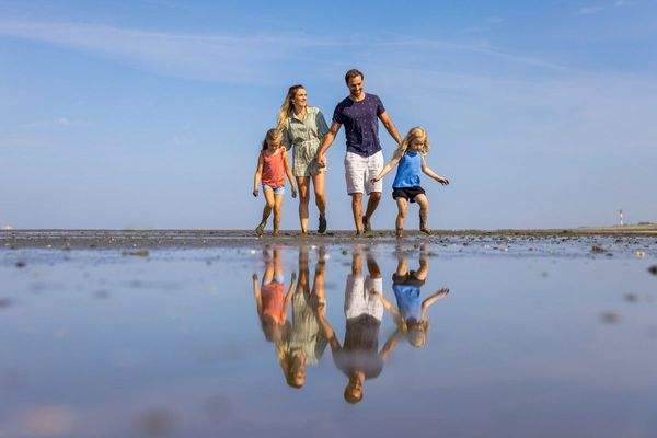 Wattwandern an der Nordsee