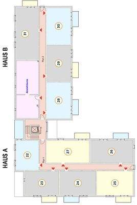 Grundrissübersicht 2. OG