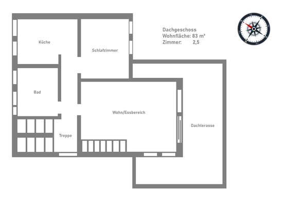 Grundriss Dachgeschoss