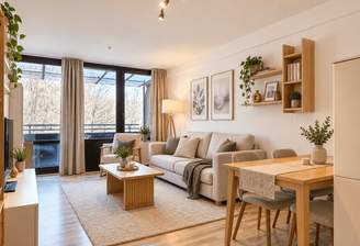 Wohnzimmer (KI-Visualierung)