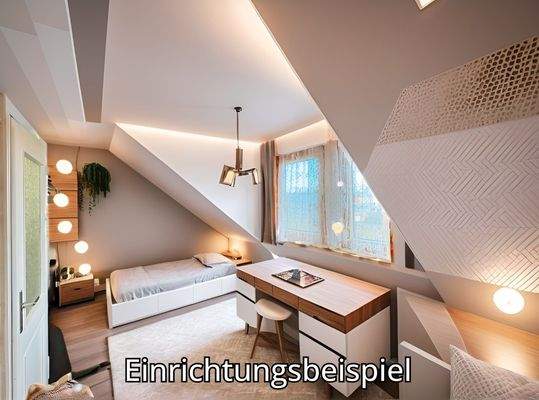Schlafzimmer OG (Einrichtungsbeispiel)