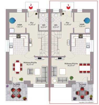 Grundriss Erdgeschoss