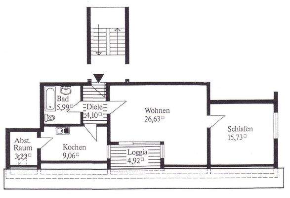 Grundriss, nicht Detailgerecht