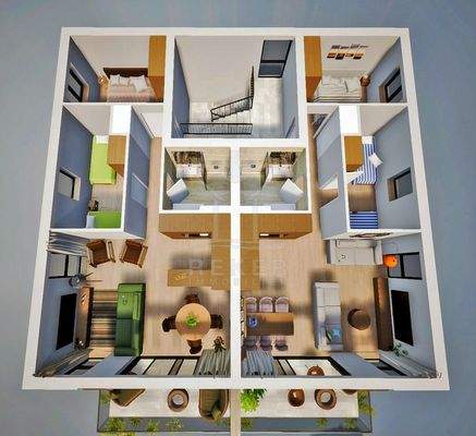  Moderne Wohnung mit durchdachter Raumaufteilung