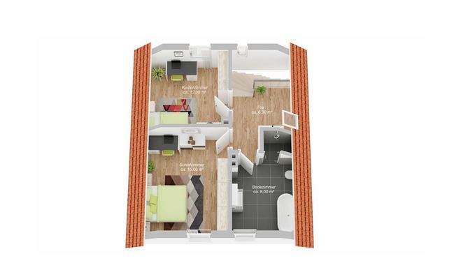 Grundriss Dachgeschoss