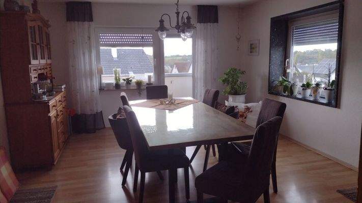 der Essbereich im OG