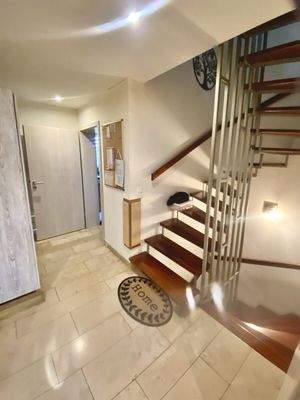 Das Treppenhaus im Erdgeschoss