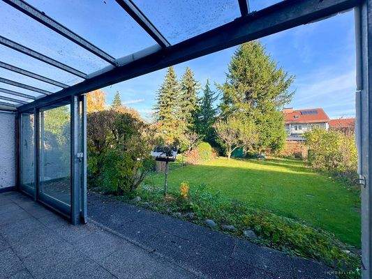 verglaste Terrasse/Wintergarten 