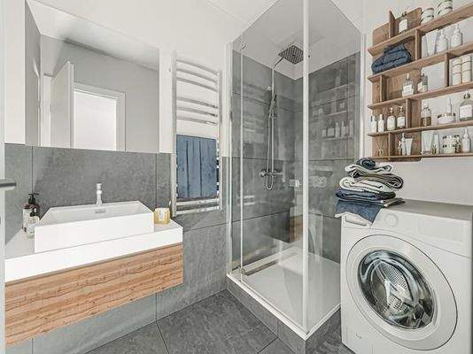 Badezimmer visualisiert