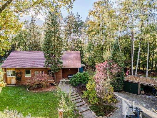 LuftbildAufgang zum Hau