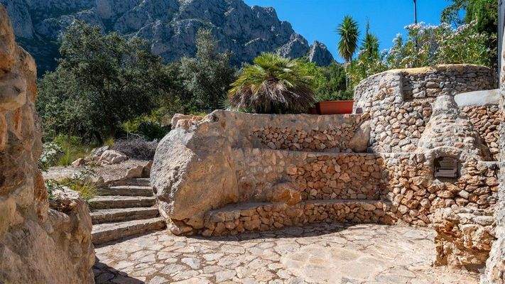 Puigpunyent Mallorca Finca zum Verkauf Grillecke BHHS-BAL-0428