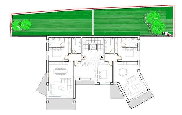 Edificio A - pianta piano primo