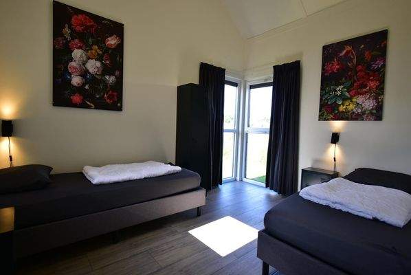 Ferienhaus Ouddorp Hauptschlafzimmer Doppelbett Te