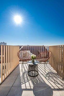 Hohe Lage mit Aussicht