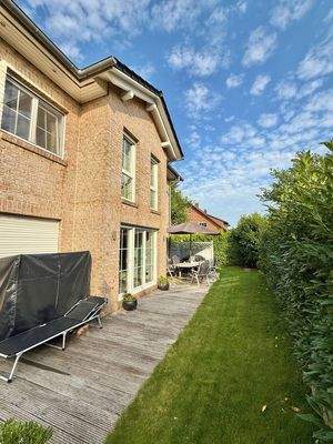 Garten mit Grill/Sitzecke