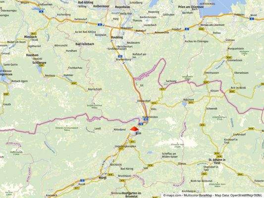 Kufstein Bezirks- und Grenzstadt zwischen Rosenheim und Innsbruck