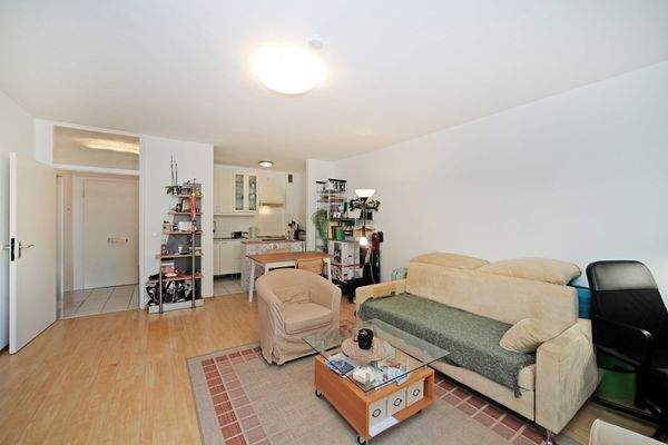 Wohnbereich mit offener Kochnische