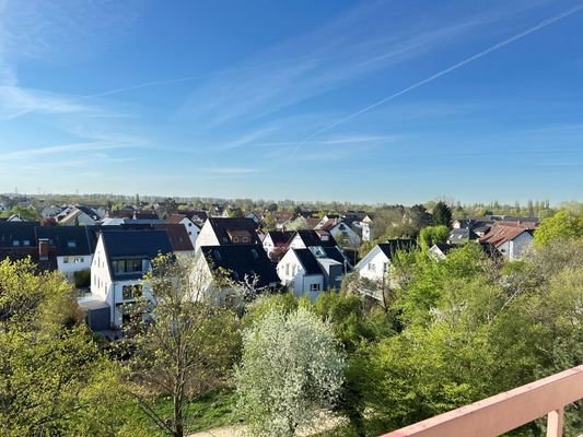 Ausblick vom Balkon