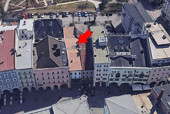 Luftbild Max-Josefs-Pl.-Seite