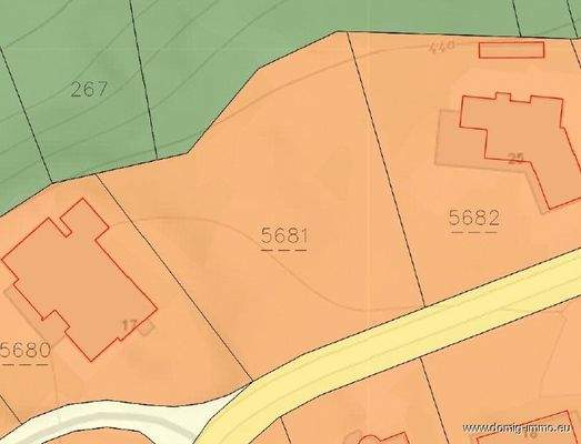 Lageplan / Widmungsplan