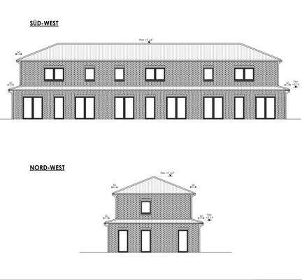 Ansicht Süd-West / Nord-West