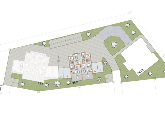 Lageplan Bauabschnitt 2