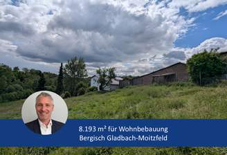 8193 m² für Wohnbau Bergisch Gladbach-Moitzfeld